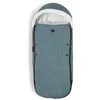 Image de Stokke YOYO voetenzak, Aqua - Sherpa-voering, fleece met trekkoord, dubbele vulling - Machinewasbaar op 30°C - Inclusief kleine tas