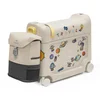 Image de Stokke® JetKids  Reiseset BedBox 46 cm Set 2 tlg. - 4-wielige handbagagetrolley (moonglow white)