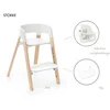 Image de Stokke Steps Kinderstoel - Bundel met babyset, veiligheidstuigje en tray - White/Natural