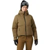 Image de Helly Hansen Nora Short Puffy Jas Bruin L Vrouw