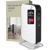 Image de Mill AB-H1500DN - Design Olieradiator - tot 24m2 - droogt de lucht niet uit - stil - wit - 5 jaar garantie