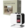 Image de Mill - CUS1800MECWA - design ventilatiekachel - tot 30m2 - 2 standen - wit - 5 jaar garantie