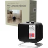 Image de Mill - CUS1800MECBA - design ventilatiekachel - tot 30m2 - zwart - 5 jaar garantie