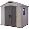 Image de Keter Factor 8x6 Tuinhuis - 256,5x182x243cm  Taupe/Beige