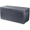 Image de Keter Springwood Opbergbox - 305L - 123x53,5x57cm   Grafiet