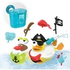 Image de Yookidoo Jet Duck - Badspeelset met 15 accessoires - Stimuleert hand-oogcoördinatie