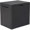 Image de Keter City Opbergbox - 113L - 57.8x44x54.8 cm - Antraciet