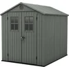Image de Keter Darwin 68 Tuinhuis - dubbele deuren + ramen - 190x244x221 - Groen