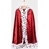 Image de Den Goda Fen verkleedcape koning rood fluweel 98-128 3-8 jaar speelgoed.