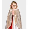 Image de Den Goda Fen Verkleedkledij Lovertjes Fee - Cape, haarband en wand - 3-8 jaar - Goud