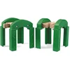 Image de BRIO Groene spoorbrug pijlers - 33253 - Treinbaanonderdeel