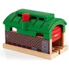 Image de BRIO Treingarage met roldeuren - 33574 - uitbreiding voor BRIO World - vanaf 3 jaar