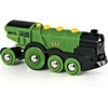 Image de BRIO Groene Locomotief Op Batterijen - 33593 - Speelgoedvoertuig