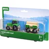 Image de BRIO Tractor met aanhanger - 33799