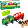Image de BRIO World Boerderijtrein op batterijen - Speeltrein voor kinderen vanaf 3 jaar - 36018 - uitbreiding voor BRIO World