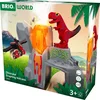 Image de BRIO World â   36092 Dinosaurussen met vulkaanuitbarsting | Set speelgoedtreintjes voor kinderen vanaf 3 jaar