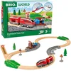 Image de BRIO Pull Back Treinset - Houten Trein voor Kinderen vanaf 3 Jaar