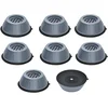 Image de Trillingsdempende pootjes voor wasmachine/droger Grijs