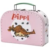 Image de Kinderboeken Pippi Langkous koffer roze 20 cm speelgoedkoffer.