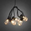 Image de Konstsmide® Sweden 2387-800 - Snoerverlichting - Premium 40 lamps LED feestverlichting ** new version 2021**  - 4 traps dimmer - extra warmwit - 9.75m verlichte lengte   spacing 25cm   aansluitsnoer 10m - 6V buitentrafo - voor buiten of binnen