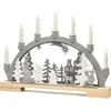 Image de Konstsmide 3260-320 Kerstboog Bos Warmwit LED Grijs