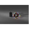 Image de Konstsmide - LED snoer cherry op batt timer 40x - multicolor