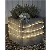 Image de Konstsmide LED Lichtslang 6 meter, met sensor en timer, warm wit - 96 LED's