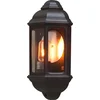 Image de Konstsmide - Cagliari wandlamp flush 36cm 230V E27 - matzwart