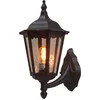 Image de Konstsmide Firenze - Wandlamp opwaarts 48cm - 230V - E27 - matzwart