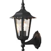 Image de Konstsmide Firenze - Wandlamp opwaarts 36cm - 230V - E27 - matzwart