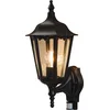 Image de Konstsmide Firenze - Wandlamp opwaarts 48cm - 230V - E27 bwm - matzwart