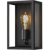 Image de Konstsmide Carpi Wandlamp Buiten M - E27 - IP44 - Zwart