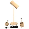 Image de Konstsmide Tuin Tafellamp Multi | 1.8W LED | Zand Aluminium | 2200K/3000K | IP54 | Dimbaar | USB Oplaadbaar