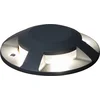 Image de Konstsmide Grondspot 4 Led 3000k Ip65 980lm 20 Cm Aluminium Wit