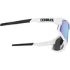 Image de Bliz Vision Sportbril Matte White/Smoke&Blue Mirror - OZB7001-04