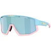 Image de Bliz Fusion Small Matte Pastel Blue/ Smoke&Iceblue Mirror - OZB7013-06