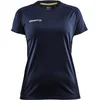 Image de Craft Evolve T-Shirt Dames - Marine | Maat: XXL