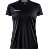 Image de Craft Evolve T-Shirt Dames - Zwart | Maat: XL