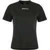 Image de Craft Squad Go Functioneel T-Shirt Dames - Zwart | Maat: M