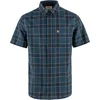 Image de FJALLRAVEN Övik Travel Shirt SS 534 555 indigo blue dark navy L