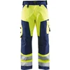 Image de Blaklader Werkbroek High Vis zonder spijkerzakken 1566-1811 - High Vis Geel/Marineblauw - C52