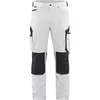 Image de Blaklader Schildersbroek met 4-weg stretch 1089-1645 - Wit/Donkergrijs - D120