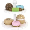 Image de Jabadabado houten cakestandaard met taartjes