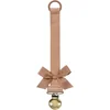 Image de Elodie Fopspeenketting - Speenkoord - Fopspeenketting - Fopspeenhouder- Speenclip -  Soft Terracotta