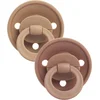 Image de Elodie Binky Bundle fopspenen - Fopspeen - Fopspenen 3mnd+ - Duopack - Silicone Fopspeen - Soft Terracotta