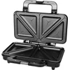 Image de EMERIO ST-125833 Tosti-apparaat RVS, Zwart
