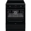 Image de AEG CIB6499APB, Vrijstaand fornuis, Zwart, Draaiknop, Touch, Inductiekookplaat zones, 4 zone(s), 4 zone(s)