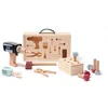 Image de kid's concept - houten gereedschapskoffer