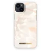 Image de iDeal of Sweden hoesje voor iPhone 14 Plus - Backcover - Fashion Case - Rose Pearl Marble
