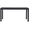 Image de Capo tuintafel met uittrek 160/240 cm zwart.